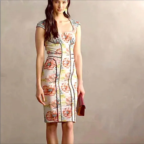 Byron Lars Dresses Byron Lars Brocade Garden Dress Size